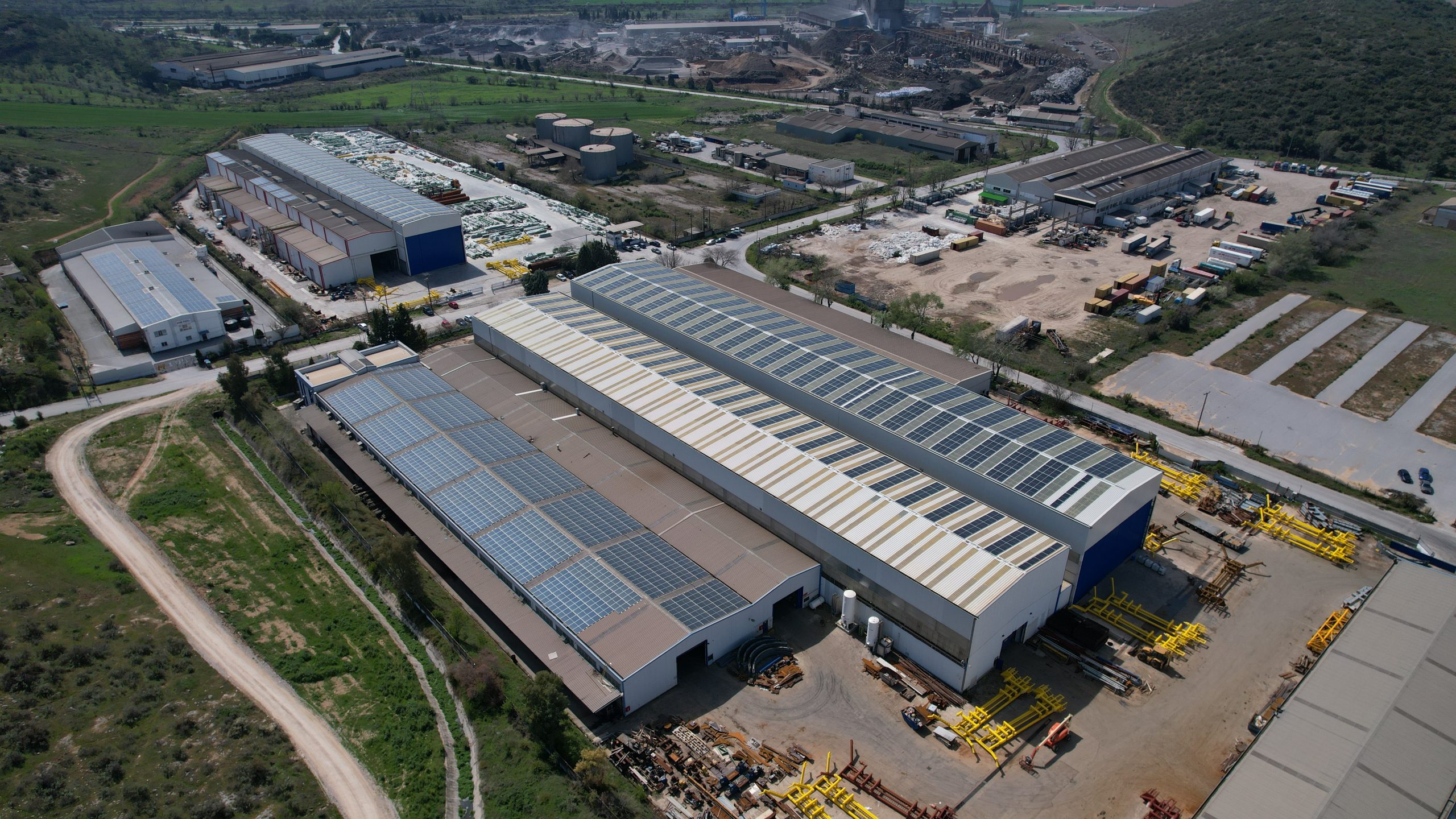 Lykomitros Steel facilities in Volos